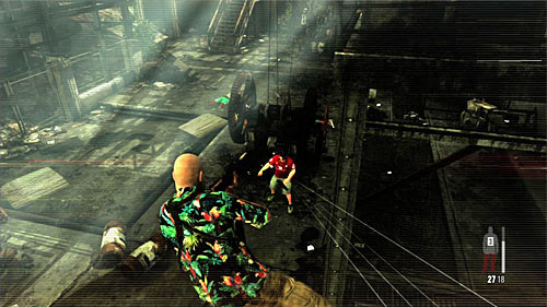 Go to the stairs but take into consideration that there may be opponents downstairs - Chapter VII - p. 3 - Walkthrough - Max Payne 3 Game Guide & Walkthrough