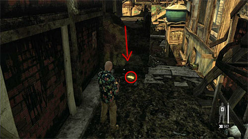 Place yourself on the balcony, turn right and jump down - Chapter VII - p. 4 - Walkthrough - Max Payne 3 Game Guide & Walkthrough