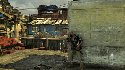 Stop when you reach the bigger balcony - Chapter VII - p. 4 - Walkthrough - Max Payne 3 Game Guide & Walkthrough