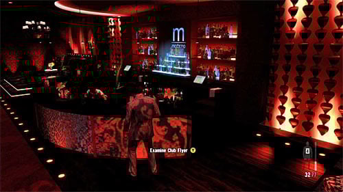 SECRET 3 [Clue 2/6 - Night Club Flyer]: In the VIP section, on the bar - Clues and Golden Guns - Chapter II - Collectibles - Max Payne 3 Game Guide & Walkthrough