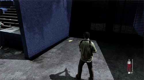 SECRET 9 [Golden Gun - M82A1 2/3]: In the bottom part of the second part of tribunes, in the alley by the stairs - Clues and Golden Guns - Chapter III - Collectibles - Max Payne 3 Game Guide & Walkthrough