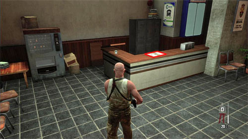 SECRET 2 [Clue 1/2 - Office Newspaper]: Inside the lodge on the first square - Clues and Golden Guns - Chapter X - Collectibles - Max Payne 3 Game Guide & Walkthrough