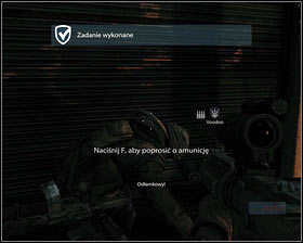 After the fight, listen to the orders and afterwards enter the building to the right of the burning car [1] - First In - p. 1 - Walkthrough - Medal of Honor - Game Guide and Walkthrough