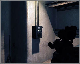 Once the door is open, kill the enemy behind the cardboard boxes on the right [1] - First In - p. 1 - Walkthrough - Medal of Honor - Game Guide and Walkthrough