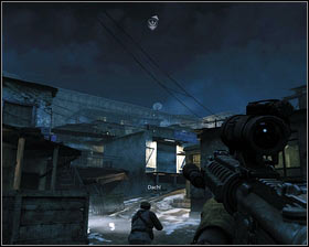 Once it ends, leave the building by following the rest of your team [1] - First In - p. 3 - Walkthrough - Medal of Honor - Game Guide and Walkthrough