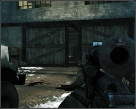 Follow your companions [1] to reach a big warehouse [2] - First In - p. 4 - Walkthrough - Medal of Honor - Game Guide and Walkthrough