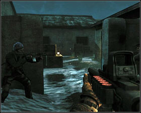 Inside you will find fragmentation grenades, pick them up by pressing F [1] - First In - p. 4 - Walkthrough - Medal of Honor - Game Guide and Walkthrough