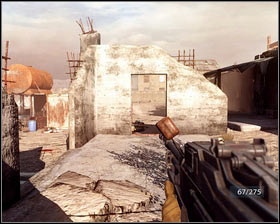 Once they're dead, move on using the trenches on the right [1] - Breaking Bagram - p. 1 - Walkthrough - Medal of Honor - Game Guide and Walkthrough