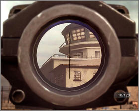 Snipers will start shooting at you behind the left corner [1] - Breaking Bagram - p. 3 - Walkthrough - Medal of Honor - Game Guide and Walkthrough