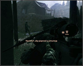 At the same time Dusty will mark the car and you will be able to follow him [1] while avoiding the enemies on your way [2] - Running with wolves... - p. 2 - Walkthrough - Medal of Honor - Game Guide and Walkthrough