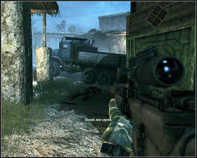 Once you receive the proper order, take out one of the enemies in front of you [1] - Running with wolves... - p. 2 - Walkthrough - Medal of Honor - Game Guide and Walkthrough