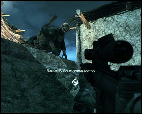 Once you're done, two enemies will approach - Running with wolves... - p. 2 - Walkthrough - Medal of Honor - Game Guide and Walkthrough