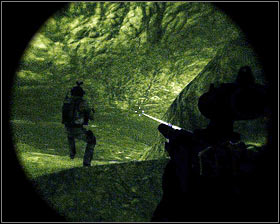 After destroying all the targets, run down and follow Voodoo [1] [2] - Dorothy's a bitch - p. 2 - Walkthrough - Medal of Honor - Game Guide and Walkthrough