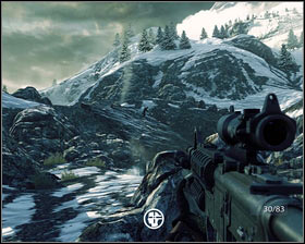 After the raid move on after your squad [1], while looking out for the left side of the path - Rescue the Rescuers - p. 1 - Walkthrough - Medal of Honor - Game Guide and Walkthrough