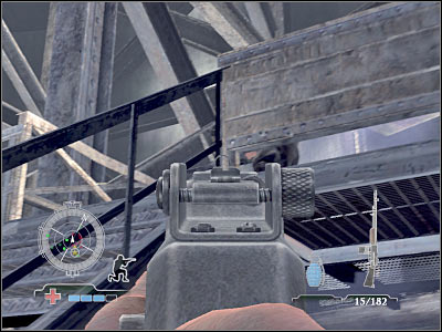 You may proceed to the bunker structure - Assemble at Main Control Room - Operation Der Flakturm - Medal of Honor: Airborne - Game Guide and Walkthrough