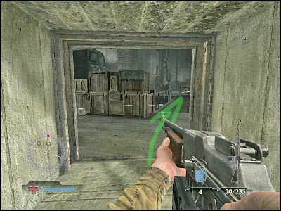 Start off by heading towards the other end of this small bridge - Disable Ammunition Lift Controls - part 1 - Operation Der Flakturm - Medal of Honor: Airborne - Game Guide and Walkthrough