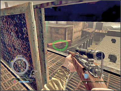 The last sniper is located to the south-east - Destroy Tanks on Railcars - part 1 - Operation Varsity - Medal of Honor: Airborne - Game Guide and Walkthrough
