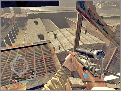 Now you will have to turn left - Destroy Tanks on Railcars - part 1 - Operation Varsity - Medal of Honor: Airborne - Game Guide and Walkthrough