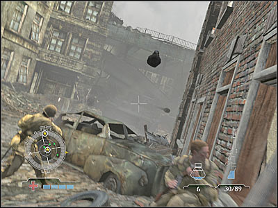 If you don't want to have any serious problems with this mission objective, you will have to enter the building - Knock-out Tiger Tank - Operation Market Garden - Medal of Honor: Airborne - Game Guide and Walkthrough