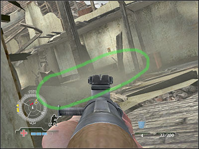 Once you've killed all enemy soldiers, try moving closer to the stairs - Disable Radio Equipment - Operation Market Garden - Medal of Honor: Airborne - Game Guide and Walkthrough