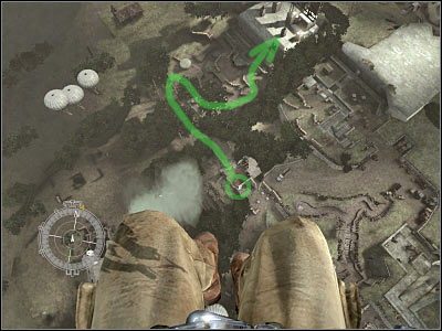 Reaching your target - Destroy Radar Antenna Relay - part 1 - Operation Neptune - Medal of Honor: Airborne - Game Guide and Walkthrough