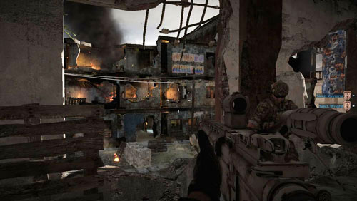 Objective: Clear buildings - Mission 03: Shore Leave - Campaign - Medal of Honor: Warfighter - Game Guide and Walkthrough