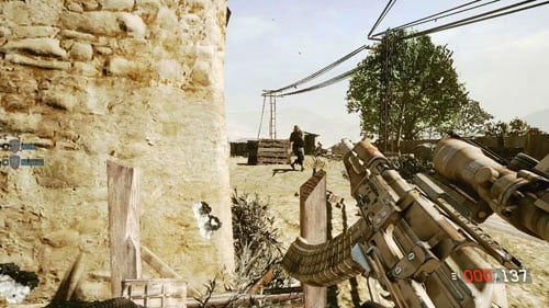 Run forward, and then to the door on the right - Mission 08: Finding Faraz - Campaign - Medal of Honor: Warfighter - Game Guide and Walkthrough