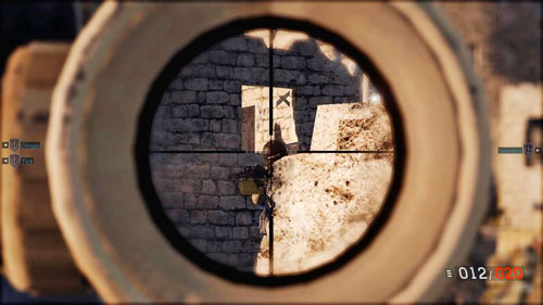 However, your main goal should be to kill the heavy machine gun with ballistic armor - Mission 09: Connect the Dots - Campaign - Medal of Honor: Warfighter - Game Guide and Walkthrough