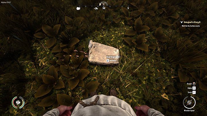 Don't forget to activate the trap again with the E button - Medieval Dynasty: Feathers - how to get? - FAQ - Medieval Dynasty Guide