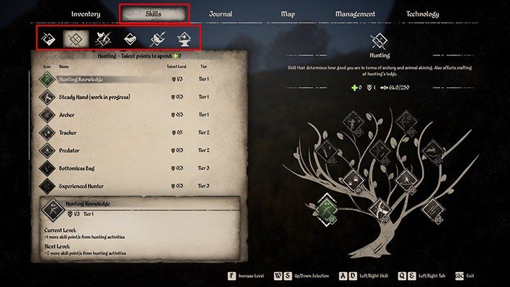 In Medieval Dynasty, you develop your skills by performing specific activities, e - Medieval Dynasty: Developing your characters skills - Basics - Medieval Dynasty Guide