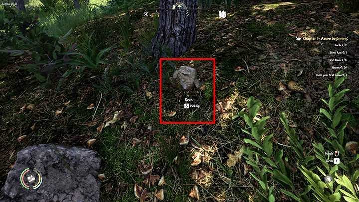 Rocks are much harder to find than sticks. - Medieval Dynasty: Beginners Guide & Tips - Basics - Medieval Dynasty Guide