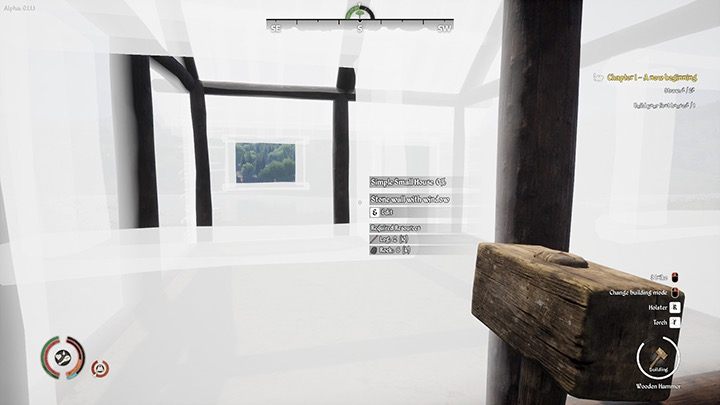 It may be the simplest wattle wall, wooden wall, or stone wall - Medieval Dynasty: Building - how to build a house? - Basics - Medieval Dynasty Guide