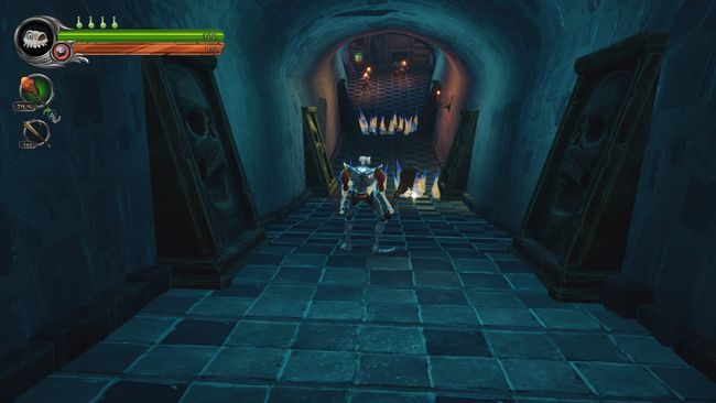 Deal with imps, collect bags with gold and read the book - Hilltop Mausoleum | MediEvil Walkthrough - Walkthrough - MediEvil Guide