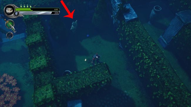 The third one can be found if you go to the left on the first crossroad and reach the area with the bell - The Asylum Grounds | MediEvil Walkthrough - Walkthrough - MediEvil Guide