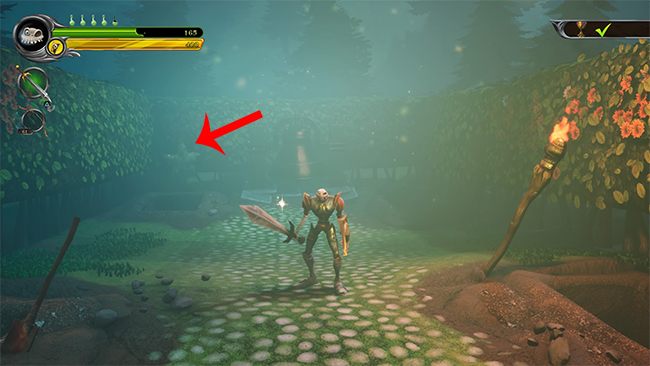 The fourth one can be found by going further through the maze and reaching the hedge that looks like Zarok - The Asylum Grounds | MediEvil Walkthrough - Walkthrough - MediEvil Guide