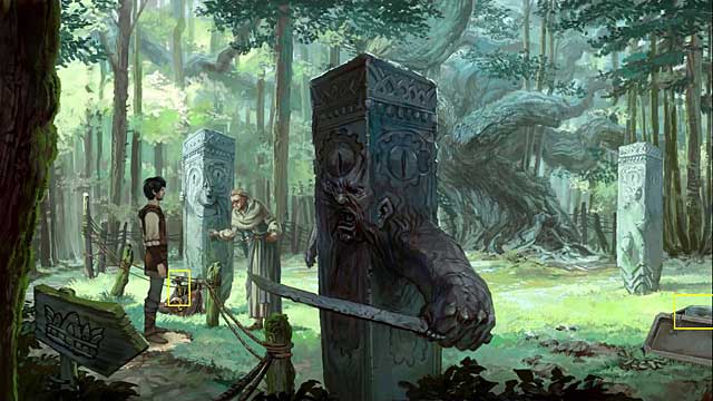 Use the destruction spell with the bottle fortress (in the open chest) - Remove the mask from the statue - Chapter II - Memoria - Game Guide and Walkthrough