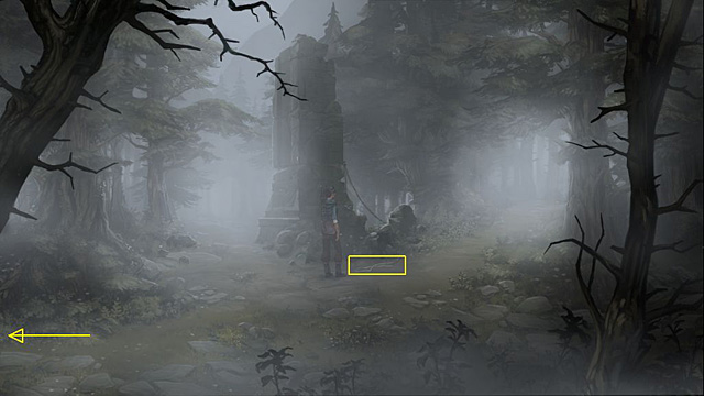 You will come near a ruined pedestal - Follow Rachwans trail - Chapter III - Memoria - Game Guide and Walkthrough