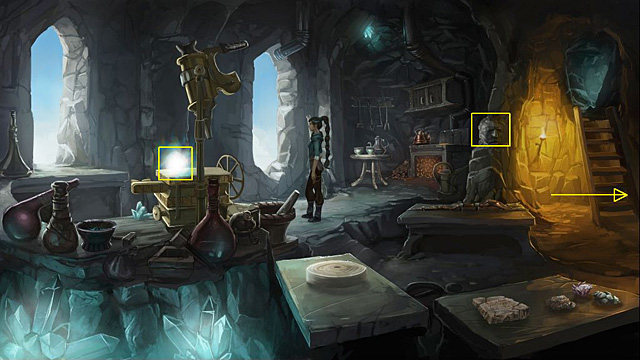 Take the sphere of elements ( - Find all six spirits of elements and three secret chambers - Chapter V - Memoria - Game Guide and Walkthrough