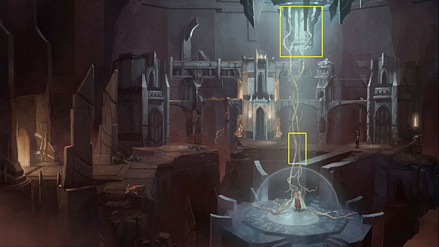 Use the dagger with tentacles - Defeat Kasim - Chapter VII - Memoria - Game Guide and Walkthrough