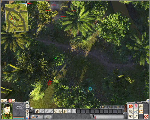 Move the sniper on the bridge in [13] - Mission 2: Vietnamese Connection - p. 2 - North Vietnamese - Men of War: Vietnam - Game Guide and Walkthrough