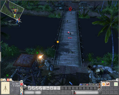 Your final task is to destroy or kill everything that has remained in the area of [9] and [10] - Mission 3: Battle on the River Mekong - p. 2 - North Vietnamese - Men of War: Vietnam - Game Guide and Walkthrough