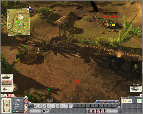 Now, it's also the time to use air support - Mission 4: Gatecrushers - p. 2 - North Vietnamese - Men of War: Vietnam - Game Guide and Walkthrough