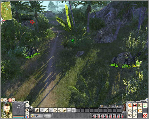 New objective: Eliminate the Vietcongs by the crossing - Mission 1: What A Job! - p. 1 - USA - Men of War: Vietnam - Game Guide and Walkthrough