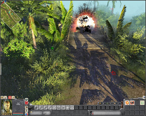 Position everyone in a way shown in the image below, as close to the wall with an entrance as you can, even one after another - Mission 1: What A Job! - p. 1 - USA - Men of War: Vietnam - Game Guide and Walkthrough