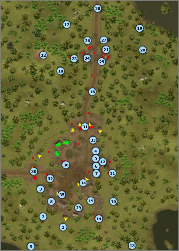 1 - Mission 5: Long Way Home - map 2 - USA - Men of War: Vietnam - Game Guide and Walkthrough