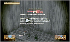 Well, well - there is a SVD sniper rifle - Cove Valley Village - Second act - South America - Metal Gear Solid 4: Guns of the Patriots - Game Guide and Walkthrough