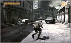 There is going to be plenty of tough fights on the streets - Urban Ruins - First Act - Middle East - Metal Gear Solid 4: Guns of the Patriots - Game Guide and Walkthrough