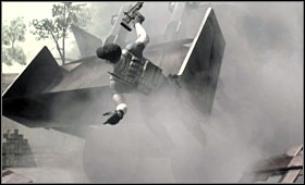 You should get nearby the Vista Mansion - Vista Mansion - Second act - South America - Metal Gear Solid 4: Guns of the Patriots - Game Guide and Walkthrough