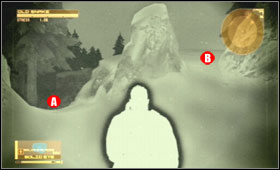 Search the nearby area for the items - Snowfield & Heliport - Fourth act - Alaska - Metal Gear Solid 4: Guns of the Patriots - Game Guide and Walkthrough