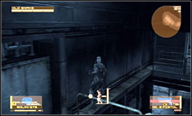 Get on the other side of the room using the platform - Blast Furnace & Casting Facility - Fourth act - Alaska - Metal Gear Solid 4: Guns of the Patriots - Game Guide and Walkthrough